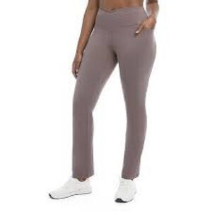 Danskin Women's Straight Leg Pants - Taupe